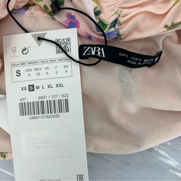 ZARA Floral Halter Top - Picture 5 of 8